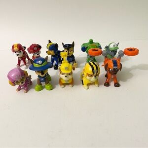 Lot of 11 Paw Patrol Figures Toys